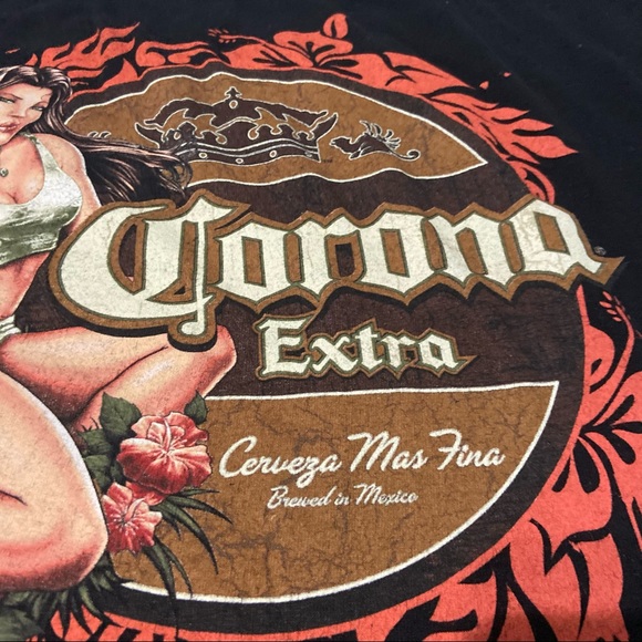Vintage Corona Extra Graphic Tee B - Picture 4 of 6